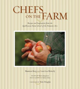 Chefs on the Farm book cover-click for larger image